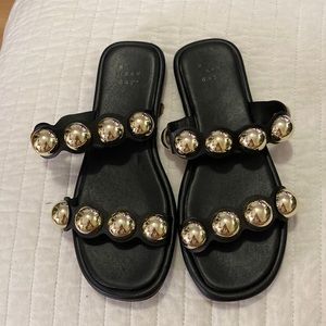 Target A New Day embellished slide  sandals